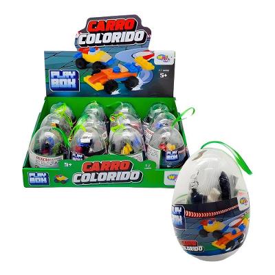 Brinquedo de Montar Play Box Carro Colorido Educativo Modelos Sortidos Well Kids
