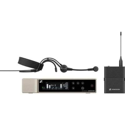 Microfone Auricular EW-D ME3 SET R4-9 Sistema Digital sem Fio UHF com Até 90 Canais Sennheiser