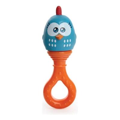 Mordedor E Chocalho 1053 Galinha Pintadinha Mini Elka Laranja E Azul