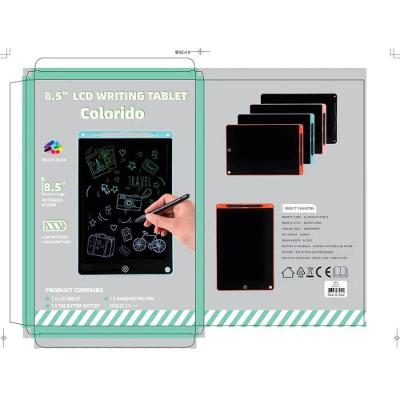 Lousa Mágica Infantil Tela LCD Tablet para Desenhar com Caneta Azul Preto Rosa OEM