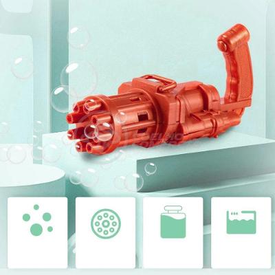 Brinquedo de Bolhas Máquina Elétrica Tiktok 8 Saídas Sabão Mágica Infantil Vermelho Smart Bracelet