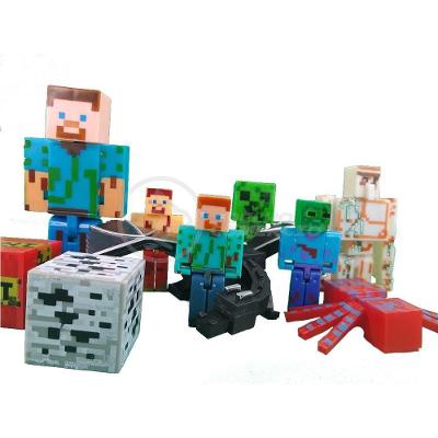 Kit Minecraft Dragão 3 Bonecos + 1 Aranha Vermelha com Personagens Vermelha Smart Bracelet