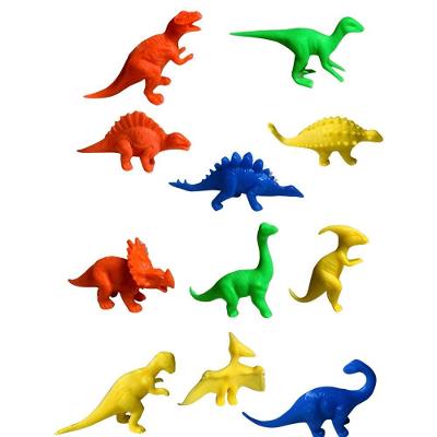 Kit de Mini Dinossauros Kit com 12 Miniaturas Detalhadas para Estimular a Criatividade Well Kids