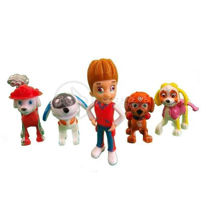 Kit de Bonecos Patrulha Canina com 5 Personagens e 4 Skates Smart Bracelet