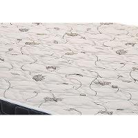 Cama Box Baú Queen: Colchão Anatômico Anjos D28 / AG65 Pantanal + Base CRC Suede Black(158x198) - 3