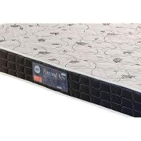 Cama Box Baú Queen: Colchão Anatômico Anjos D28 / AG65 Pantanal + Base CRC Suede Black(158x198)