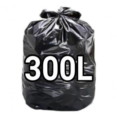Saco para Lixo Sacos de Lixo 300L Super Reforçado Preto 115x130cm 100 Unidades Higipack