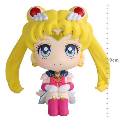 Figure de Coleção Super Sailor Moon Lookup Ref. 833366 com Pescoço Articulado 9 cm Megahouse