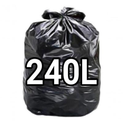 Saco para Lixo Sacos de Lixo 240 Litros Super Reforçado 100 Unidades Preto Higipack
