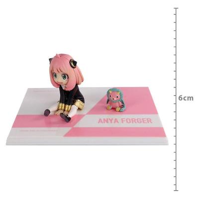 Figura de Coleção G.E.M. Series - Palm Size - Ref.: 833557 Anya Forger Spy × Family com Minifigura