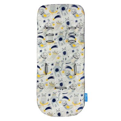Almofada para Carrinho Infantil Almofada Carrinho Memory Cinza Conforto e Segurança Reversível Tpc