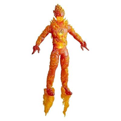 Figura Articulada - Johnny Em Chamas - Quarteto Fantástico: Primeiros Passos - Marvel - Hasbro