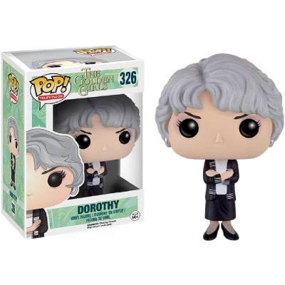 Figura Colecionável Pop The Golden Girls Dorothy #326 com Acabamento Detalhado Funko Pop!
