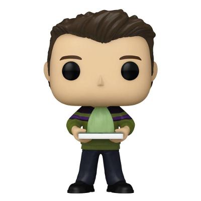Figura Colecionável Pop Friends Joey Tribbiani com Pizza 1275 com Detalhes Realistas Funko Pop!