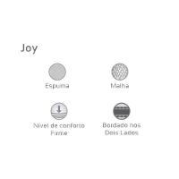 Cama Box Casal: Colchão Anatômico Herval D28/AG65 Joy + Base CRC Suede Clean(138x188) - 5