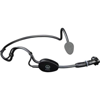 Sistema de Microfone sem Fio UHF 300 Sport com Headset Condensador Cardióide e Receptor LCD AKG
