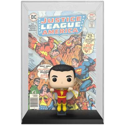 Colecionável Pop Shazam Jla Comic Covers Shazam no 137 #14 com Detalhes para Fãs de DC Comics Funko