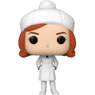 Colecionável Pop o Gambito da Rainha Beth Harmon Final Game #1123 com Detalhes Impecáveis Funko Pop!