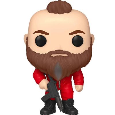 Colecionável Pop La Casa de Papel Oslo #914 Decorativo com Visual Sofisticado Vermelho Funko Pop!