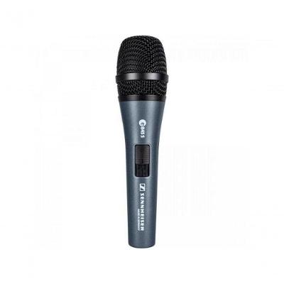 Microfone Dinâmico Vocal E845-s Supercardioide com Eliminação de Ruído Ambiente Preto Sennheiser