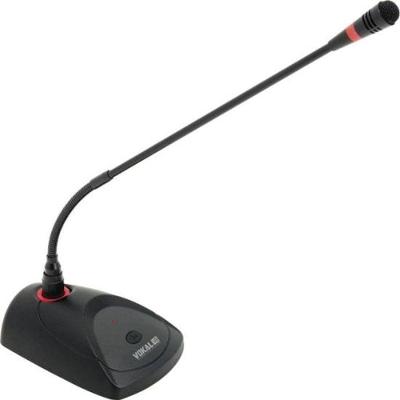 Microfone de Mesa VMM-145 Condenser com Haste Articulável e LED Power Preto Vokal