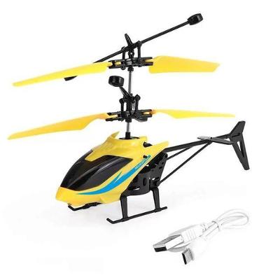 Brinquedo Helicóptero Drone Voa com Luz e Aproximação Infravermelha com Sensor de Mão Transparente