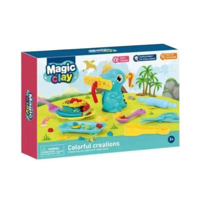 Kit Massinha de Modelar Infantil com Molde e Acessórios para Coordenação Motora DDG Toys