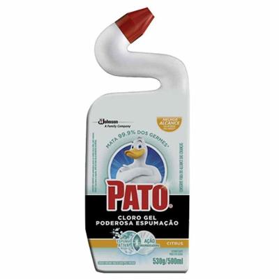 Limpador Sanitário em Gel Cloro Gel Espumação com Bico Aplicador 500ML Pato