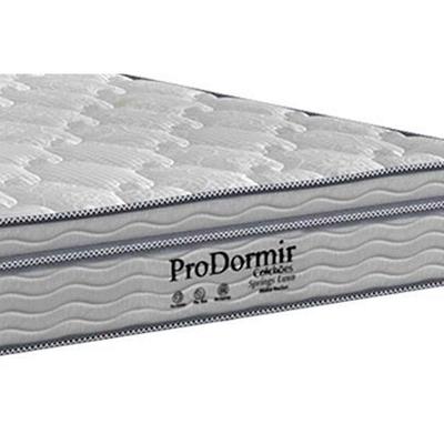 Cama Box King: Colchão Molas Ensacadas Probel MasterPocket ProDormir Springs Luxo + Base CRC Suede Clean(193x203)