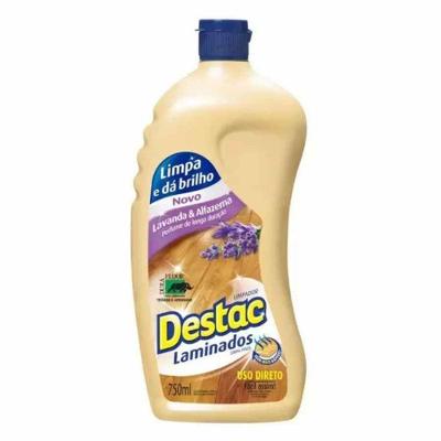 Limpador para Pisos Laminados Limpador Destac Laminados 750ML Lavanda e Alfazema Destac