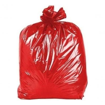 Kit 6 Saco de Lixo 60 Litros Pacote C-100 Vermelho 600 Unidades Higipack