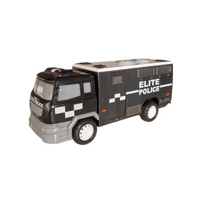Veículo de Brinquedo Polícia Luz e Som Street Road Super Truck com Caminhão de Fricção Toyng