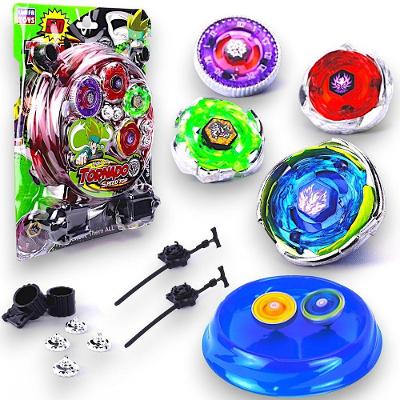 Kit Beyblade Metal com LED para Batalha com Arena e Lançadores Infantil OEM