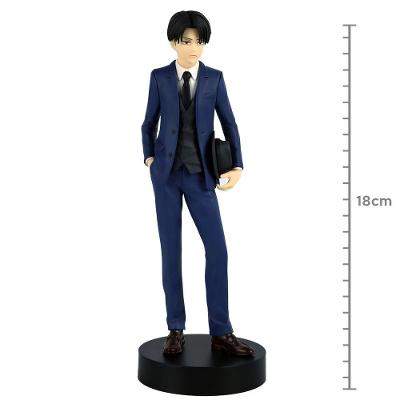Figure de Coleção Levi Ackerman - Suit Version Pop Up Parade PVC 18CM Attack On Titan Good Smile
