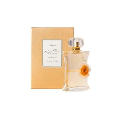 Perfume Lucky Flower Orange Feminino Eau de Parfum 100ML Fragrância Leve e Refrescante
