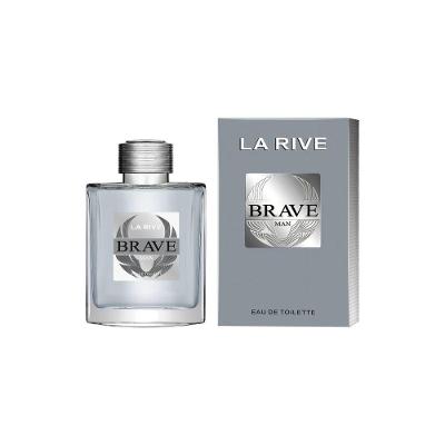 Perfume Brave Masculino Eau de Toilette Amadeirado Aquático 100ML La Rive