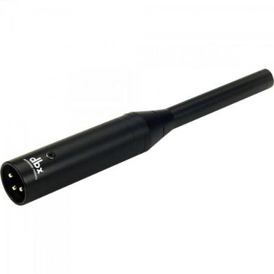 Microfone Omnidirecional de Medição RTA-M com Resposta de Frequência Plana 20HZ a 20KHZ Preto DBX