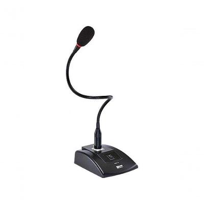 Microfone de Mesa Pro7k com Haste Flexível Gooseneck e Indicador Luminoso Bateria 9V SKP
