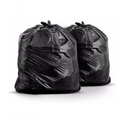 Saco de Lixo Preto 100l 5kg 100 Unidades em Polietileno Reforçado Higipack