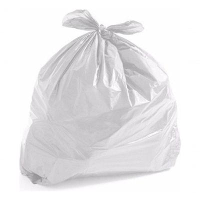 Saco de Lixo Branco 100L Comum com 100 Unidades para Coleta de Resíduos Higipack