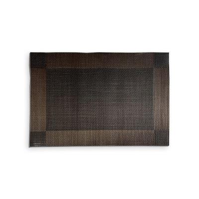 Jogo Americano Kit4 em PVC 45CM X 30CM com 4 Peças Preto Metalizado OEM