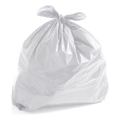 Saco de Lixo 40 Litros Branco Comum com 100 Unidades para Uso Diário em Residências Higipack
