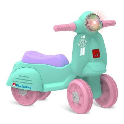 Veiculo Para Bebe Banderetta Equilibrio Vd/rs/ll Verde/rosa/ Verde/rosa/lilás