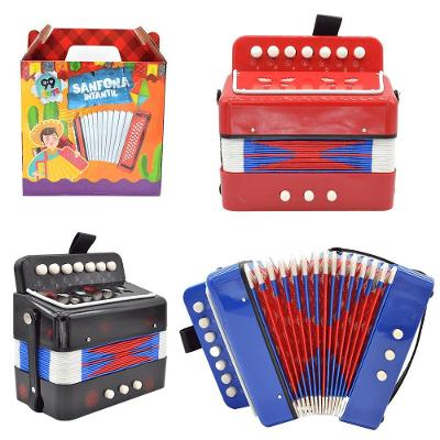 Sanfona Infantil SUPER-22020 com Sons Divertidos e Fácil de Manusear Cores Sortidas 99 Toys