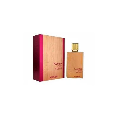 Perfume Oud Amber Ameerat Unissex Eau de Parfum Amadeirado Oriental 100ML