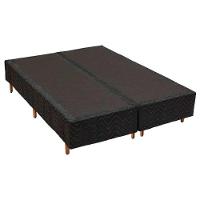Cama Box Casal: Colchão Ortopédico Polar D28/EP Orthopremium + Base CRC Rústico Black(138x188) - 7
