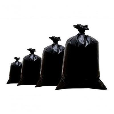 Saco de Lixo Preto Super Reforçado 100L Pacote com 100 Unidades em Polietileno 100% de Baixa
