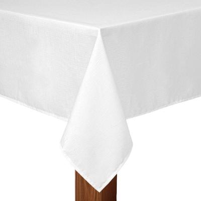 Toalha De Mesa Copa E Cia Versatile Elinor Quadrada 8 Lugares- 220 X 220 Cm Branco
