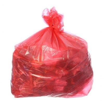 Saco para Lixo Higistore Vermelho 30L 50 Unidades Reforçado 0,06 MICRAS Higipack