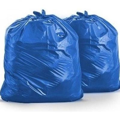 Saco para Lixo Saco de Lixo Azul 150 Litros Super Reforçado Azul 150L 100 Unidades Higipack